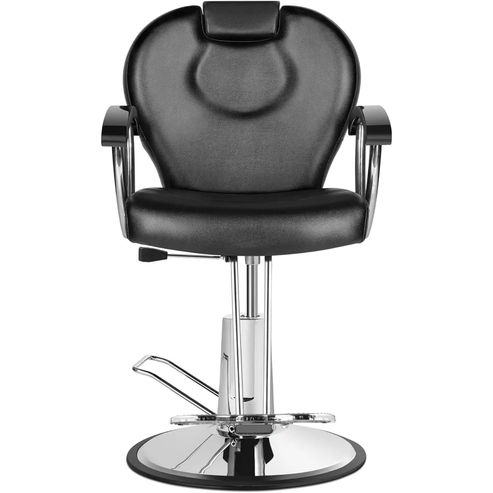 كرسي حلاقة مستلق كرسي صالون هيدروليكي لمصفف الشعر مع مسند رأس لكرسي المصمم لجميع الأغراض