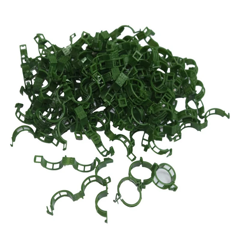 400 PCS Garden Plant Support Clips, Tomato Clips, Trellis Clips, For Cucumber Flower Squash Vine, 1 Inch Inner Diameter