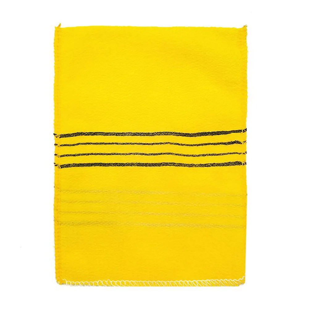 Bath Towel Exfoliating Bath Towel Flat Mouth 14*18.5cm 5 Pcs Polyester Cotton Knitting Single Piece Thick Binding