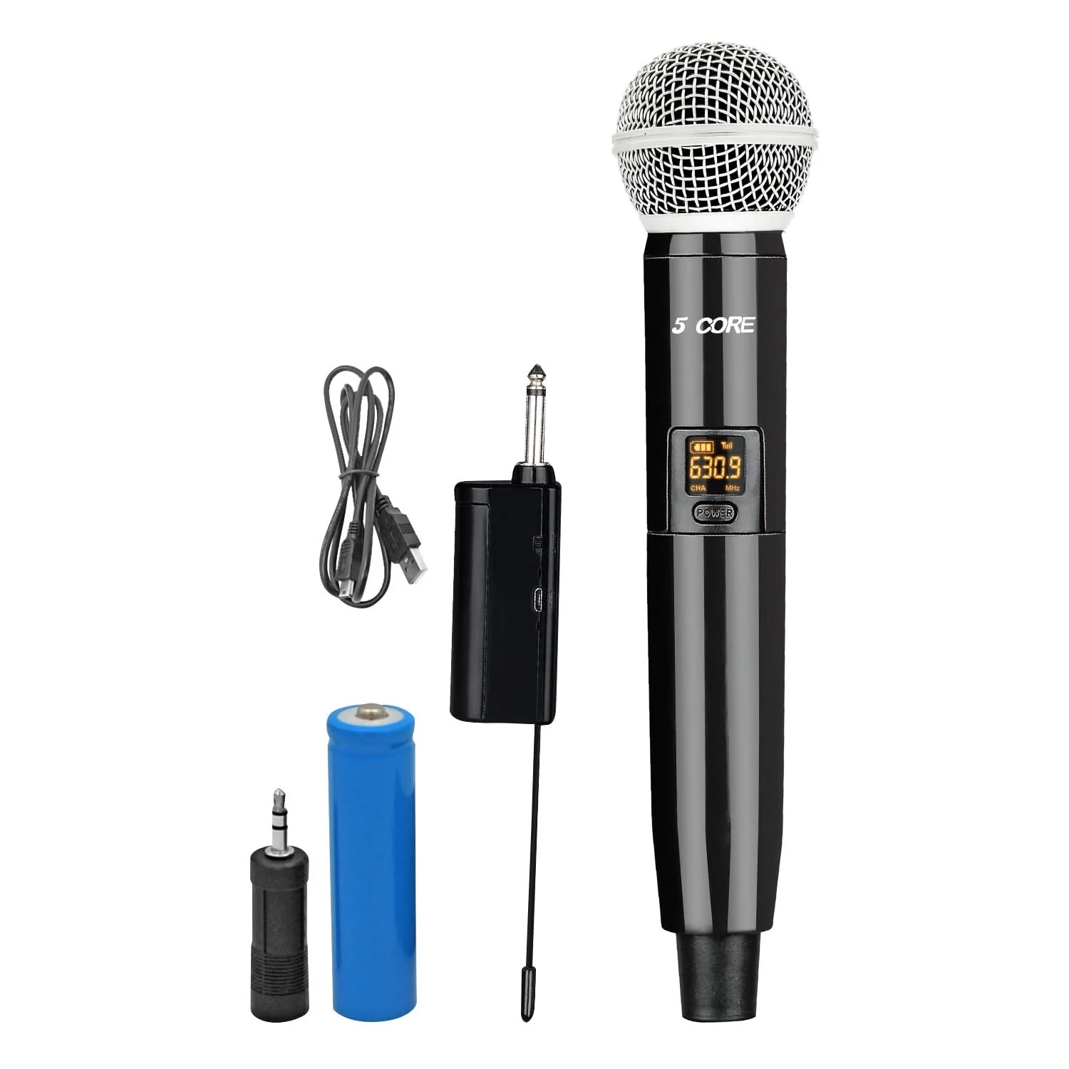 

5 Core Wireless Microphones VHF Microfonos Inalambricos Professional Handheld Cordless Mic WM 1001
