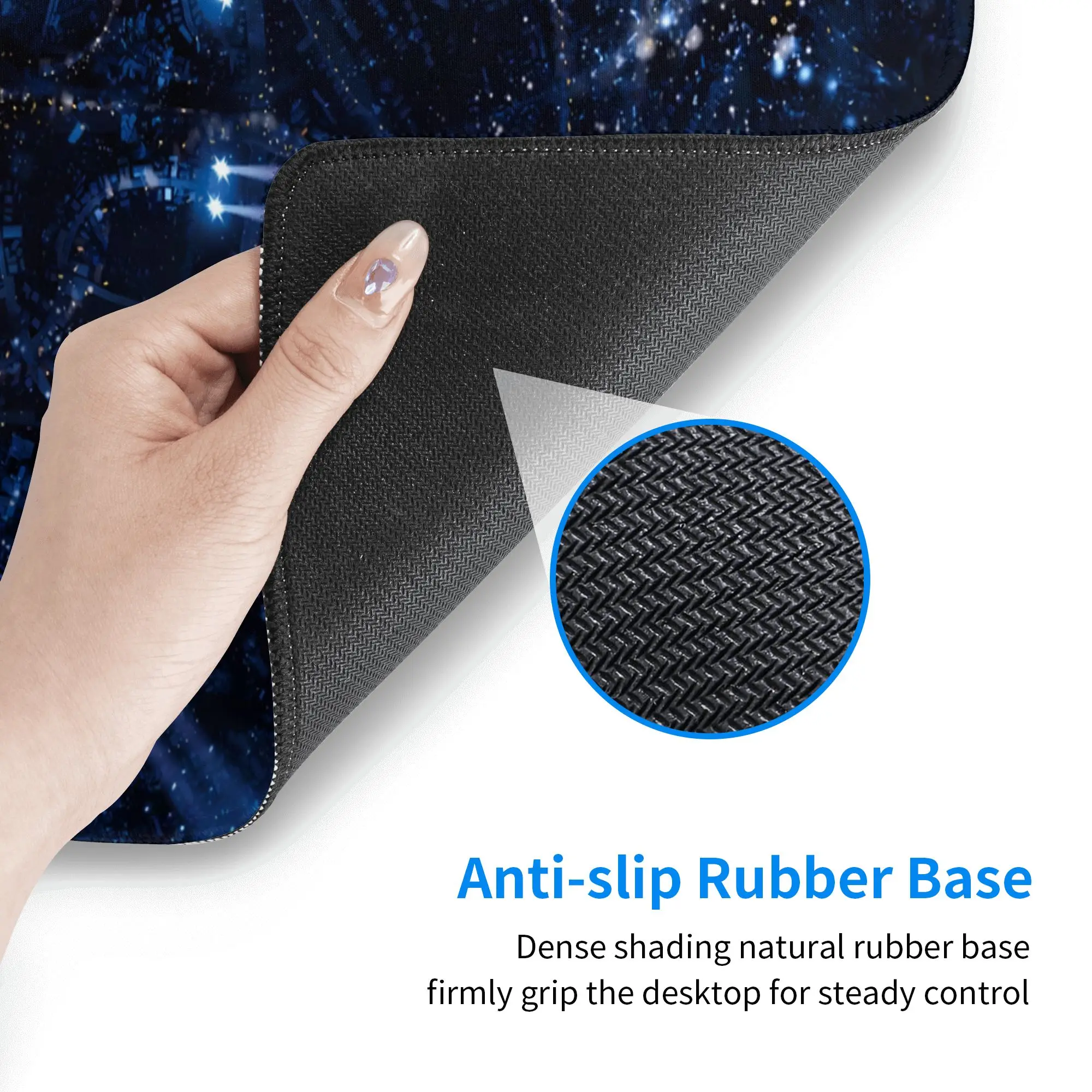 Large Mouse Pad Anime Football Cartoon Desk Pad Pc Gaming Accessories Mausepad Custom Table Mats Non-slip Keyboard Rubber Carpet