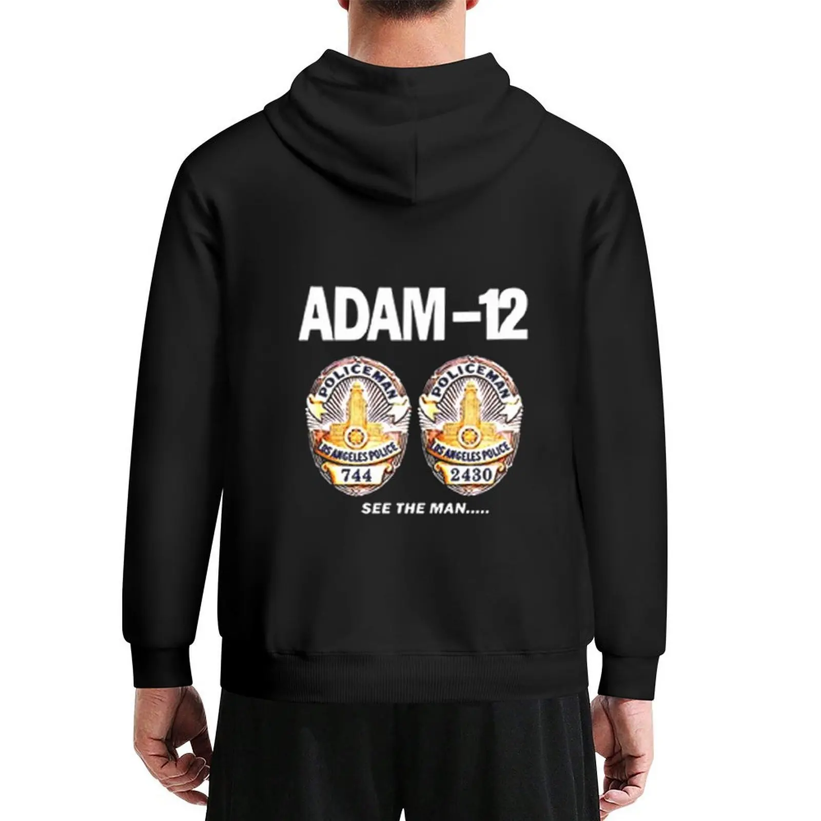Adam12 TV Series 70s Retro Hoodie ملابس شتوية ملابس أنيمي معطف رجالي ملابس رجالية هوديي جرافيك