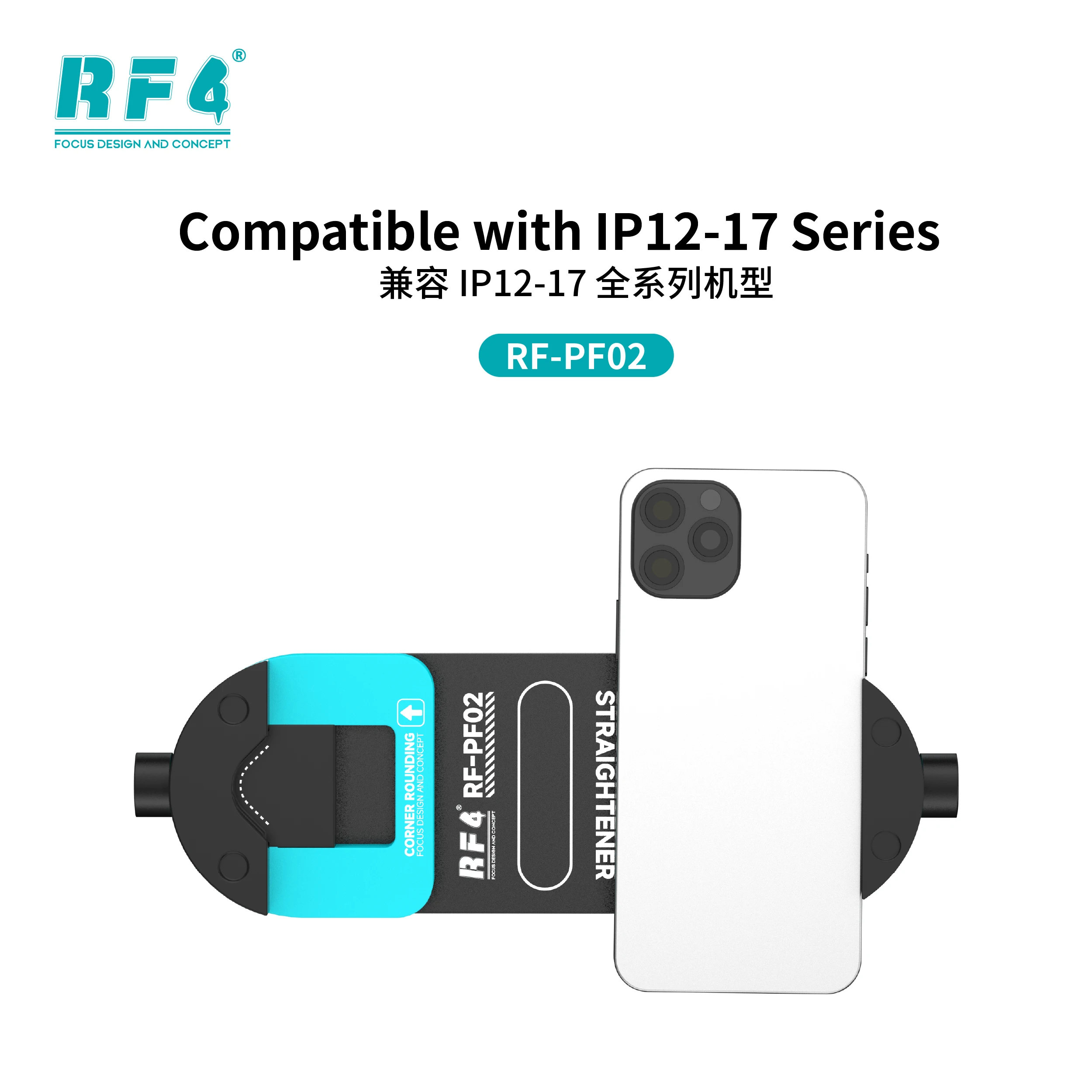RF-PF02 2 in 1 Phone Frame Ali - Curved Edge Screen ulasan dan harga