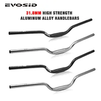 EVOSID Mountain Bike Handlebar Swallow Handlebar 31.8mm Horizontal Speed Downhill Cross-country High Strength 800mm Accessories