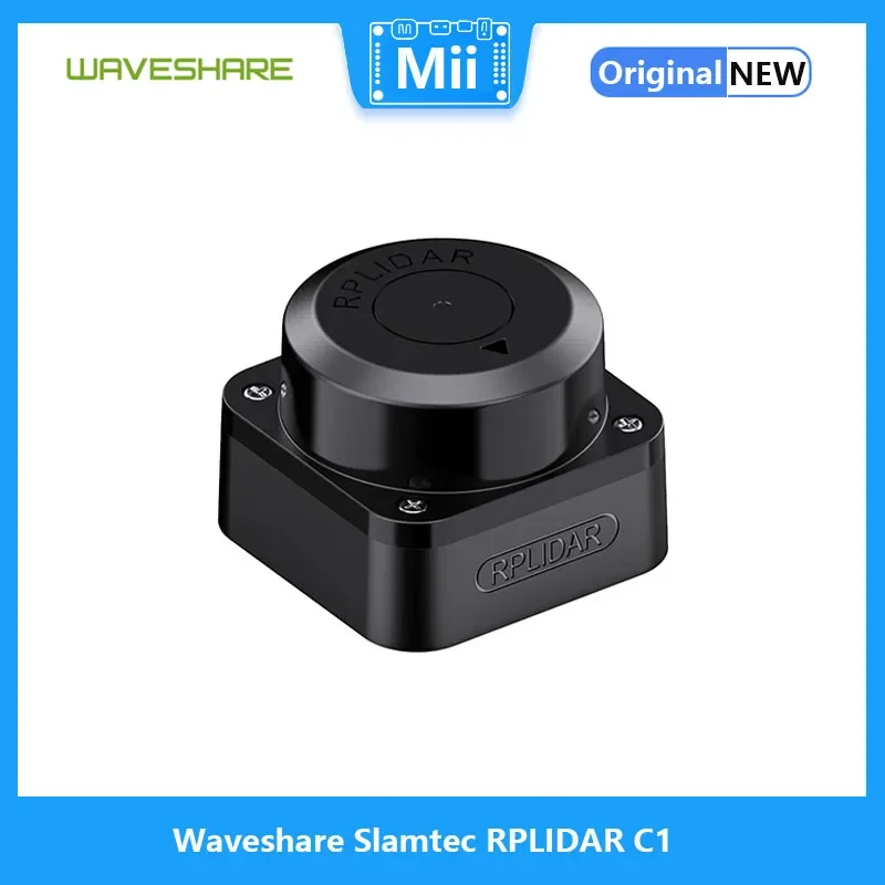 

Waveshare Slamtec RPLIDAR C1 Laser Ranging Sensor, 360° Omnidirectional Lidar, Millimeter-Level High Definition