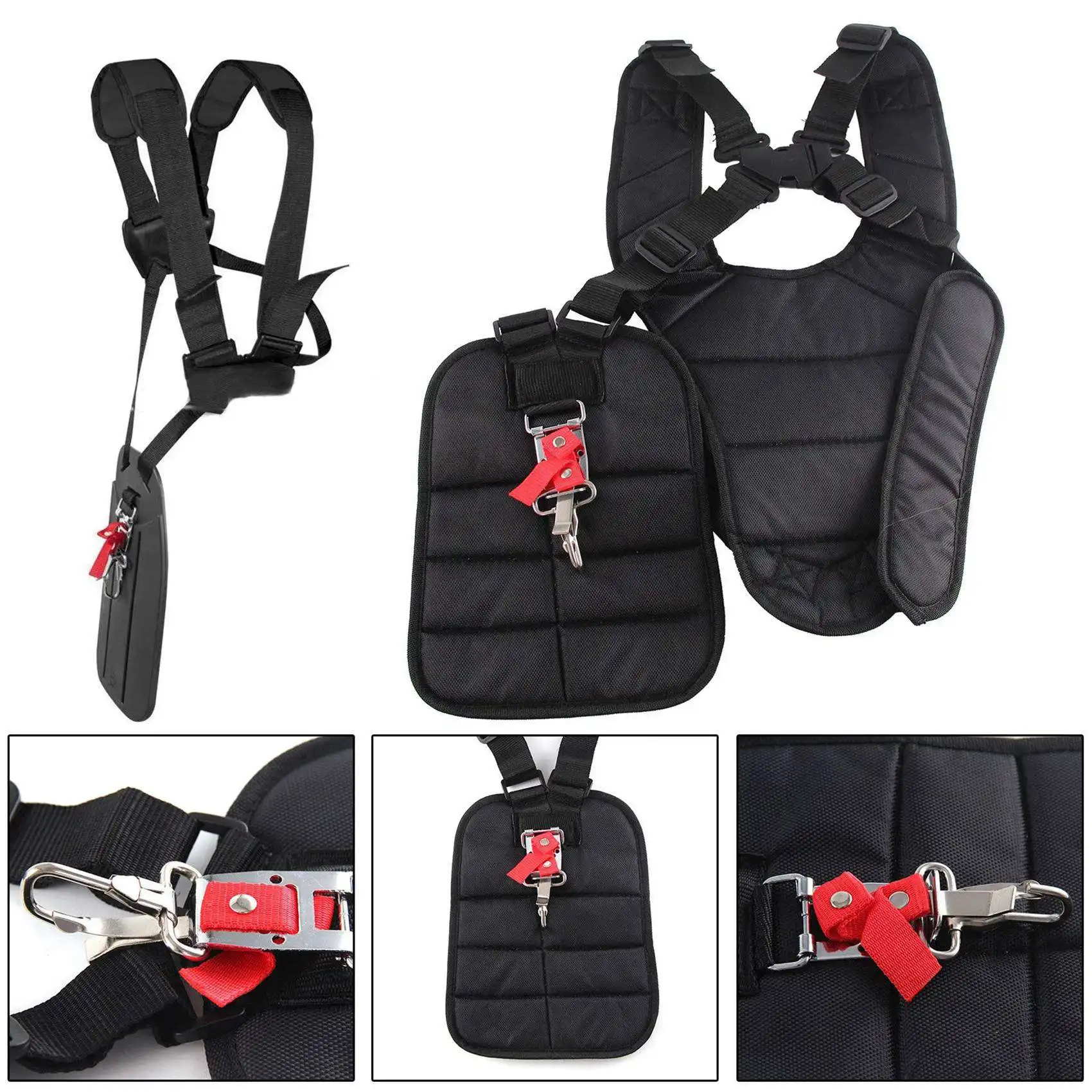 A27F-2X Trimmer Shoulder Harness Strap Belt Lawn Mower Grass String For Brush