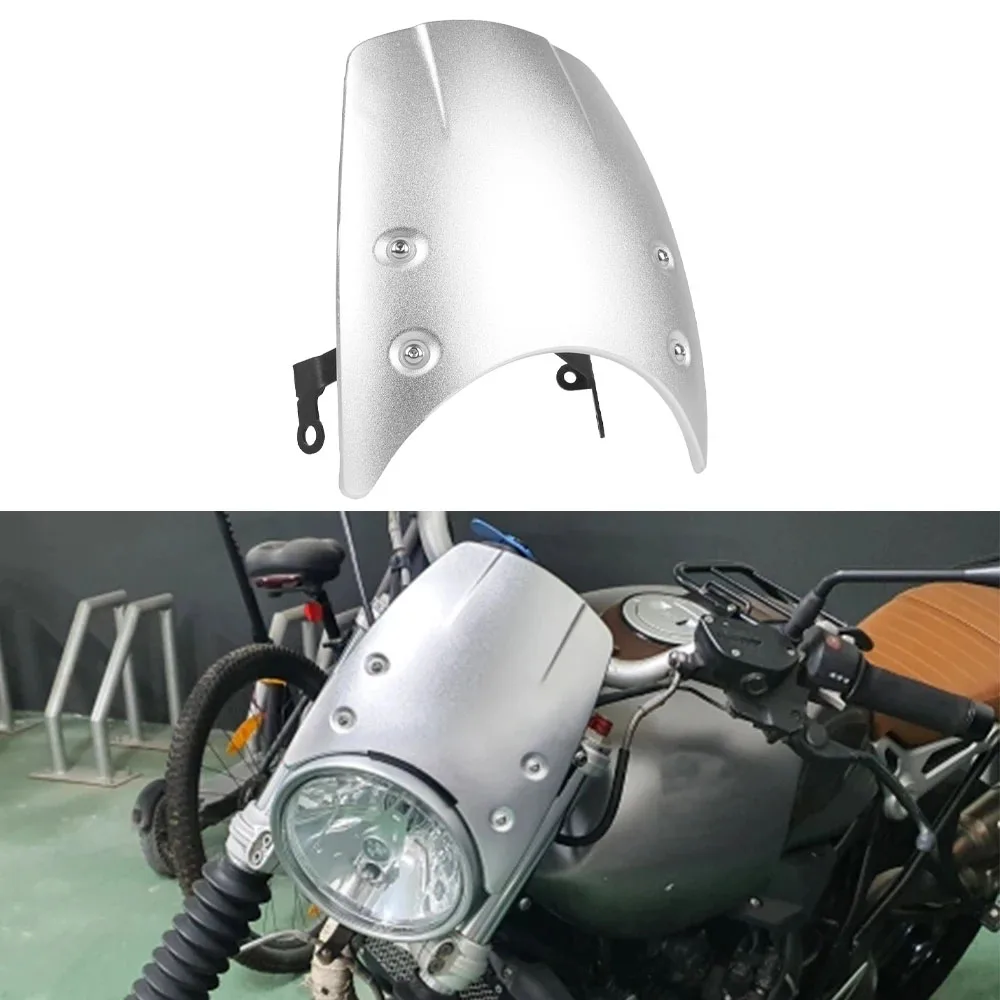 

R Nine T Windshield For BMW R9T R NINET Racer Pure Scrambler 2014-2022 Motorcycle Headlight Fairing Windscreen Deflector Cover