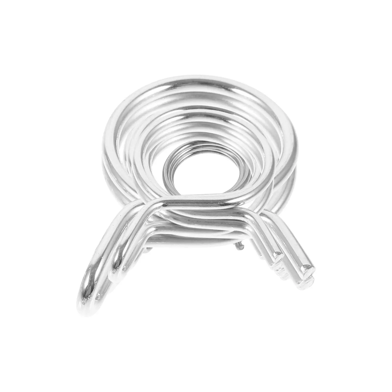 70Pcs Double Wire Spring Clamp Heavy Duty Steel Fuel Hose Clamp for Automotive Motorcycle Silicone Vacuum Line Tubing Fastener