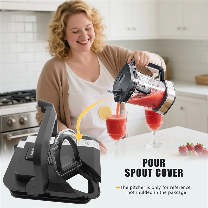 A65T-Replacement Parts Top Locking Lid Cover For Ninja Blender 72 OZ Pitcher, For BL642 Series Replacement Lid