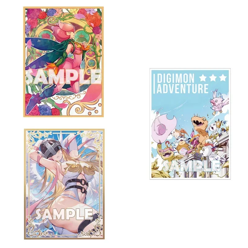 

Аниме цифровые Монстры игра DTCG Flash Beauty карта рукав Lilimon Angewomon хобби Коллекция подарков игрушки 60 шт./комплект 67x92 мм