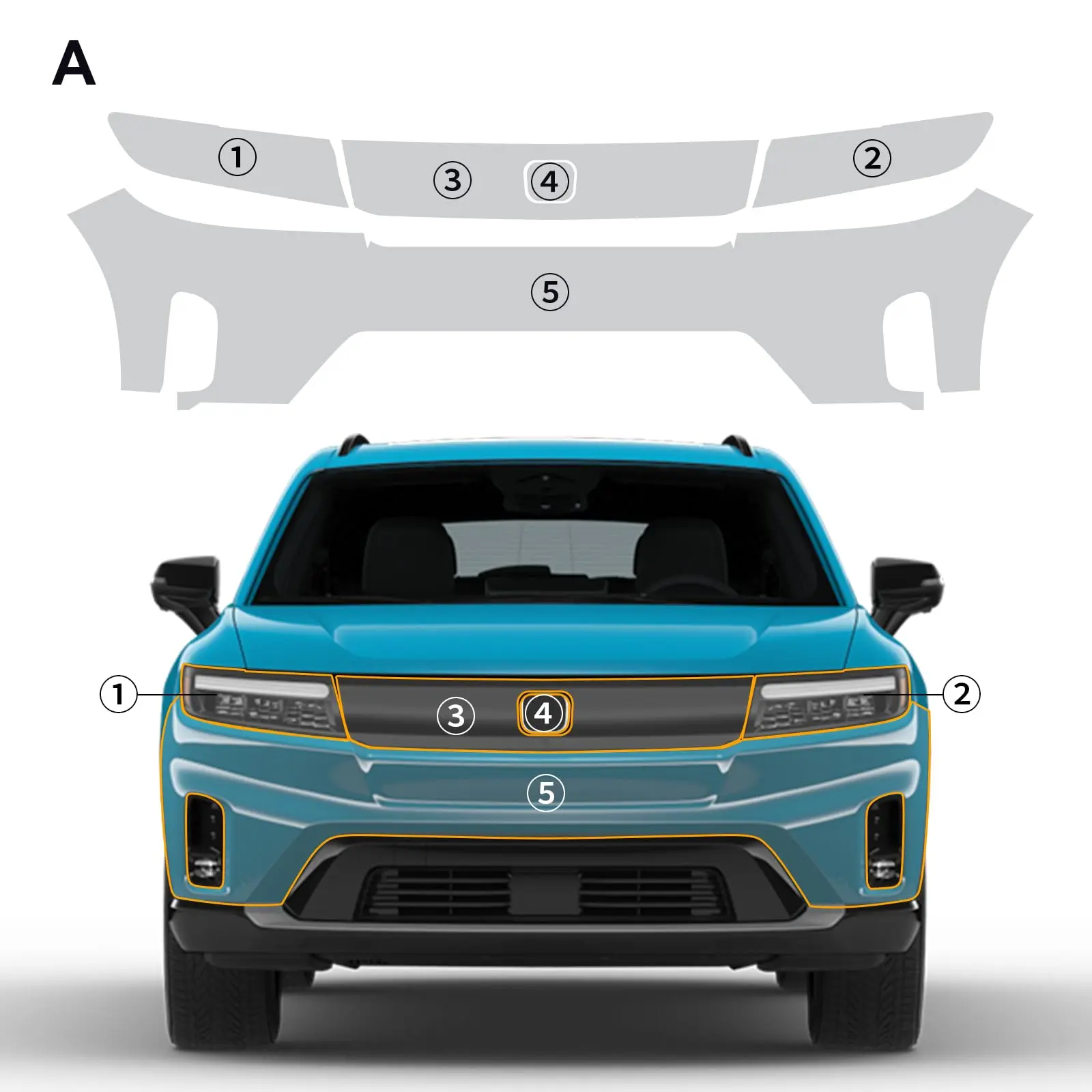

Для Honda Prologue 2024-2025: Защитная пленка из ТПУ для бампера, предварительно вырезанная, матовая прозрачная, с эффектом самовосстановления, от царапин, на заказ