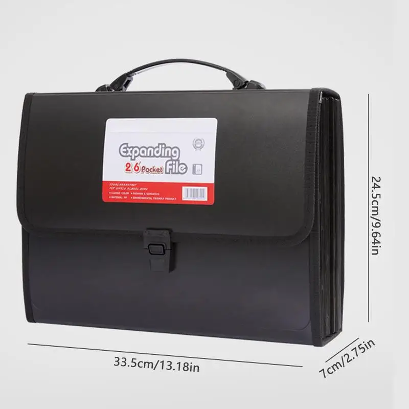 Bill Receipt Organizer Account Books Folder With 26 Pockets Recordkeeping Money Handling Calendars Planners Organizers Jackets