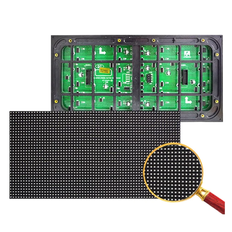 Indoor Full Color LED Display Screen Modules RGB SMD HD Advertising Panel for P1.2 P1.5 P1.8 P2 P2.5 P3 P4 P5 Sizes