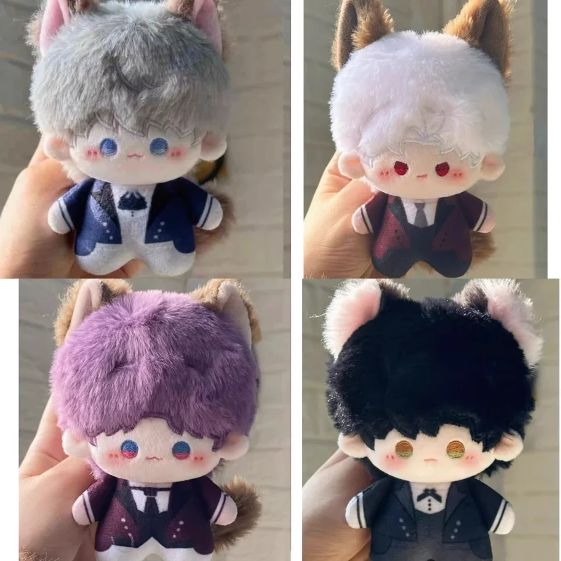 

Love and Deepspace Cat Butler Shen Xinghui Qi Yu Li Shen Qin Che 10cm Printed Plush Game Merchandise holiday Gift Toy