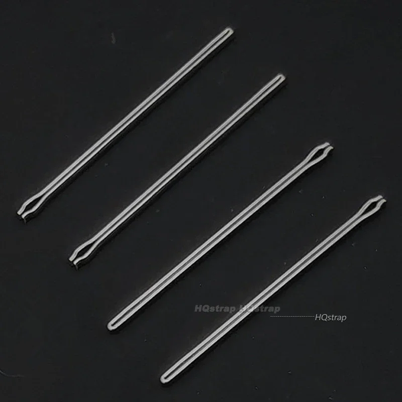 30pcs Stainless Steel Watchband Link Pins 0.8/0.9/1.0mm Split Pin 18mm 20mm 22mm 8mm-26mm Bracelet Link Bar Strap Connect Bars