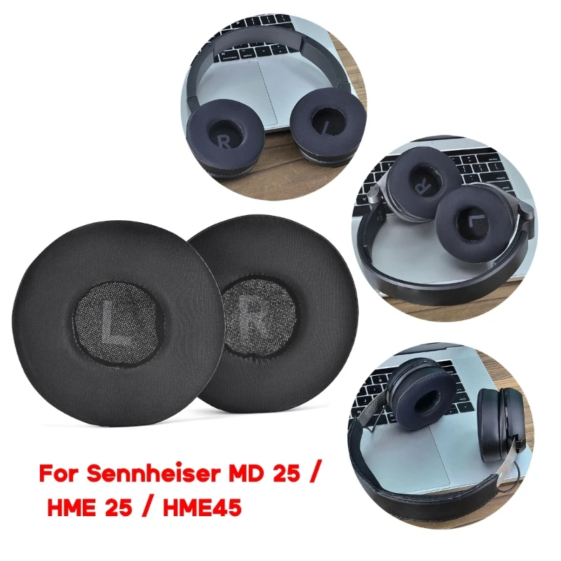 

Амбушюры из пены с эффектом памяти, амбушюры для Sennheiser MD 25 / HME 25/HME45, игровые амбушюры для наушников, амбушюры, насадки из пены