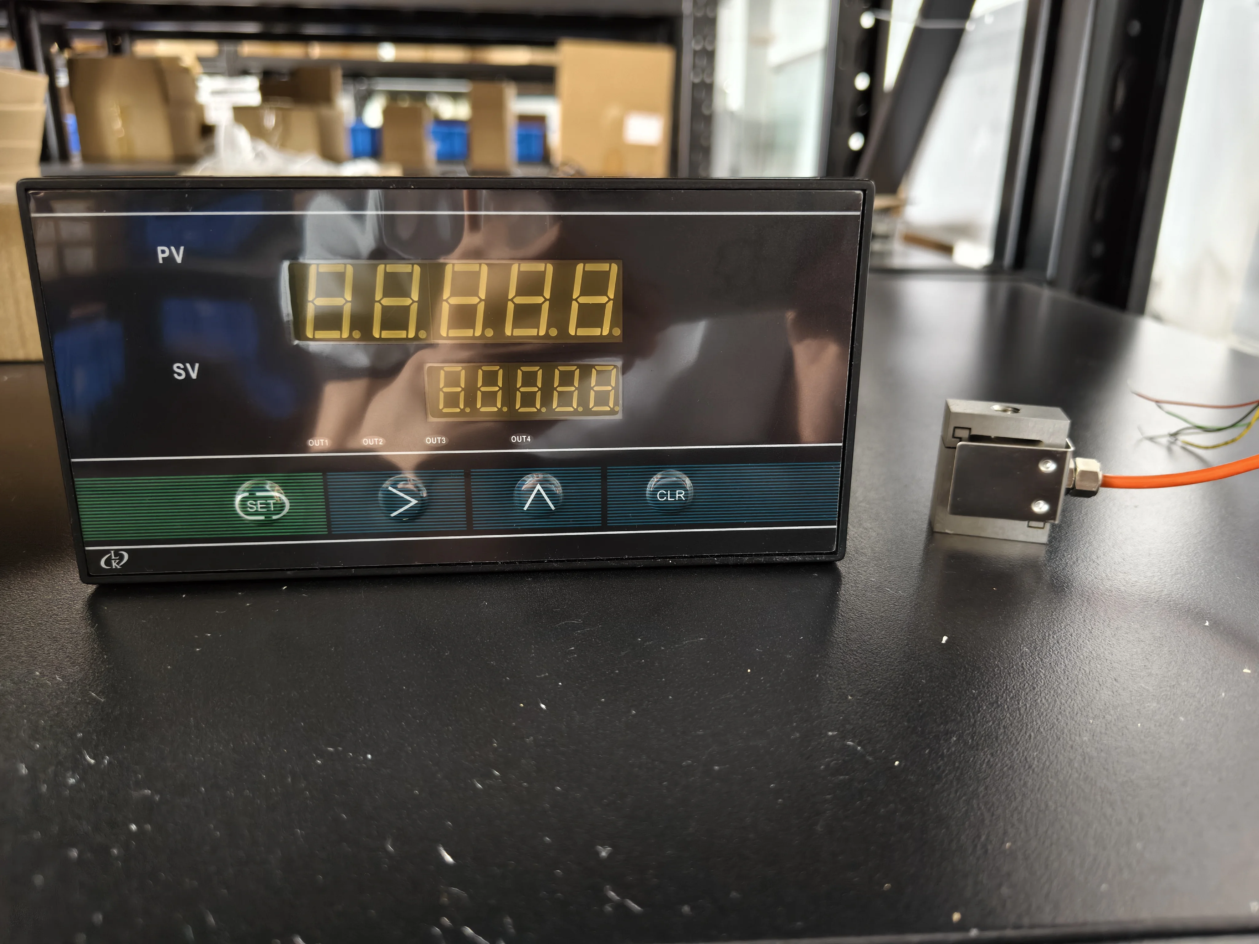 Mini S Type Load Cell Sensor+Indicator, Test theTensile force and stress  Weighing Sensor 10lb 20lb 60lb 100lb