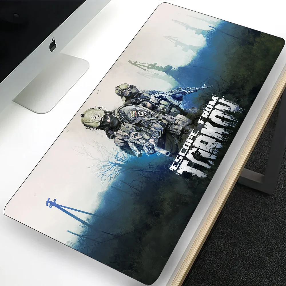 Escape From Tarkov Large Gaming Mouse Pad Computer Mousepad PC Gamer Laptop Mouse Mat Office Mausepad XXL Keyboard Mat Desk Pad