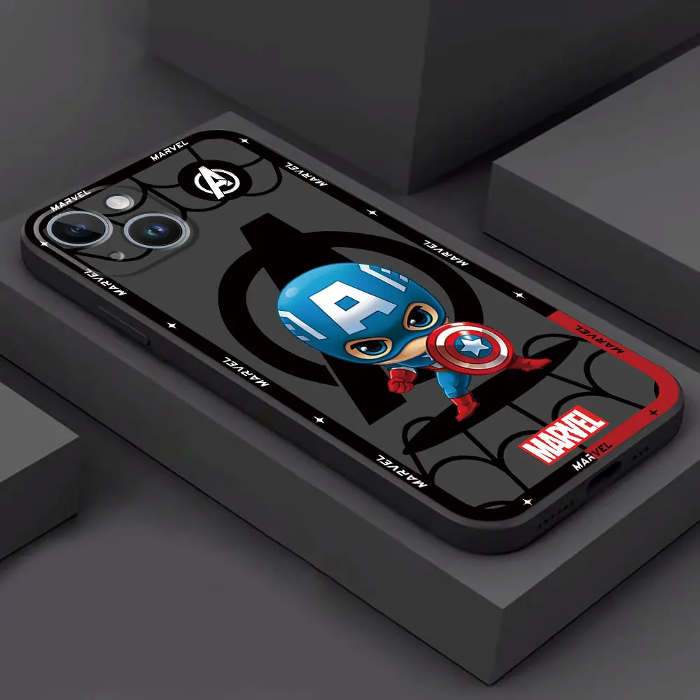 Marvel Spider Man etui na telefon Apple iPhone XS X 15 Pro Max 8 Plus 13 Pro 11 SE 14 XR 12 Mini 14 silikonowa osłona zderzaka