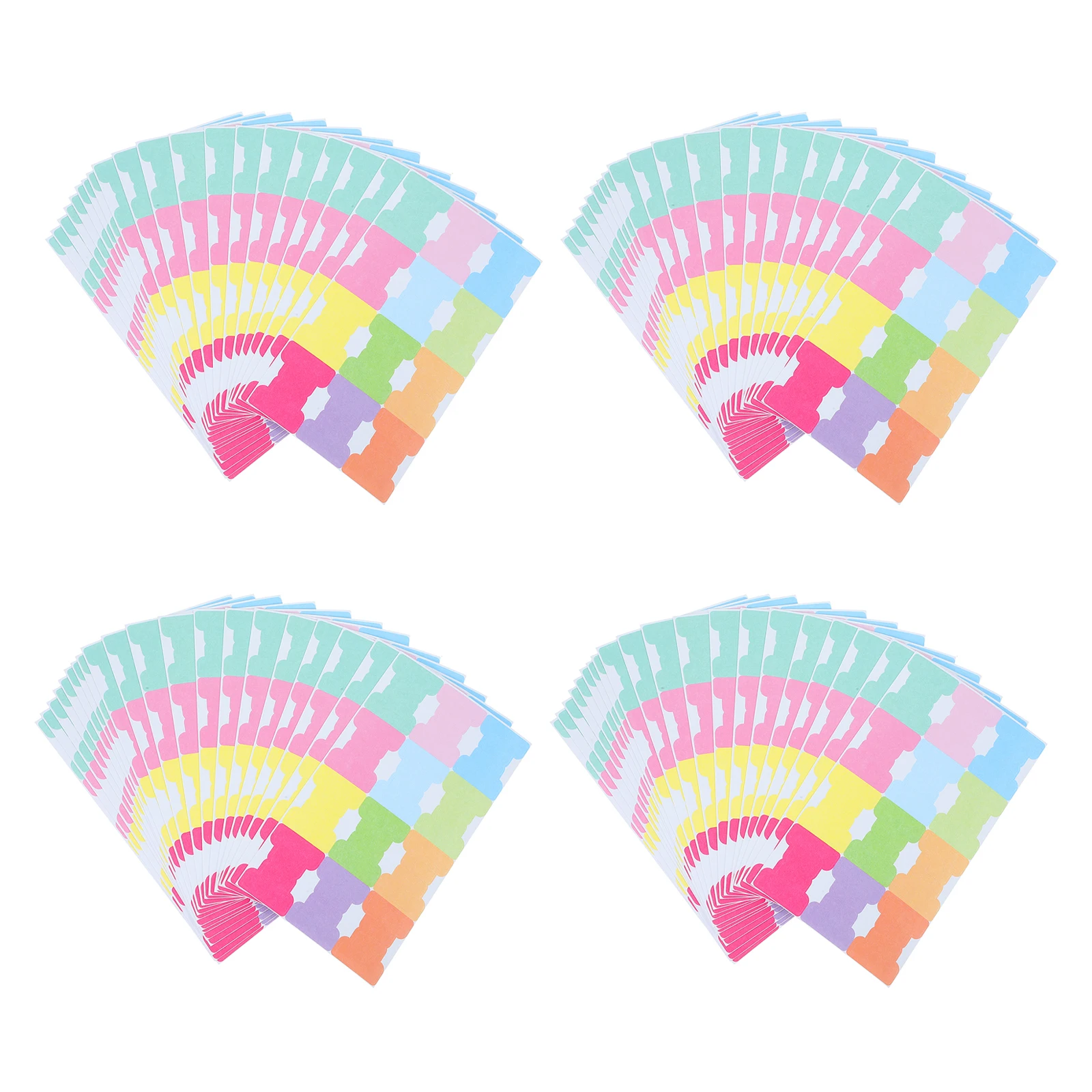 

480Pcs Planner Book Tabs Writable Self Adhesive Monthly Dividers Notebook Stickers Index Page Markers Planner Monthly Tabs