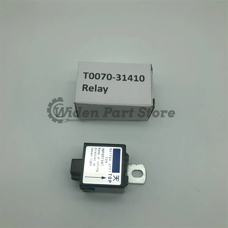 T0070-31410 061700-3771 12V Time Delay Relay for Denso for Kubota D1005 D1105 D1305 D1403 D1703 D722 D782 D902 Z482 Z602