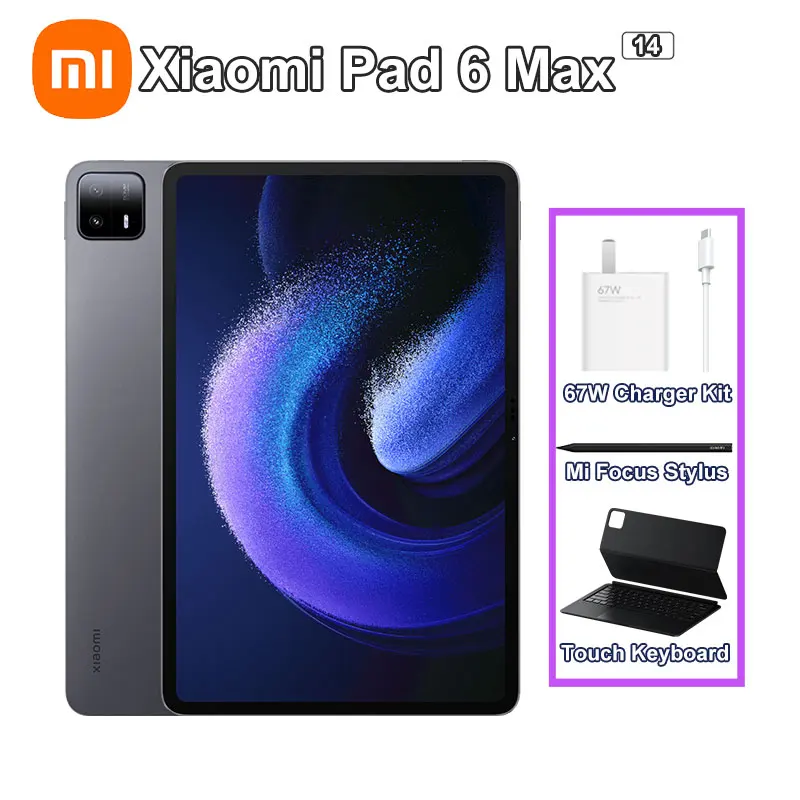Xiaomi Pad 6 Max 14 タブレット PC 14 インチ 120Hz 2.8K UHD