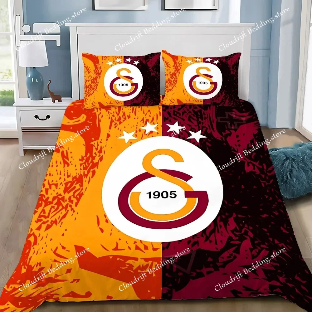 

Duvet Cover Pillowcase Bedding Set Football Club G-Galatasarays Adult BoyGirl Bedroom Decoration Children Gift Single Large Size
