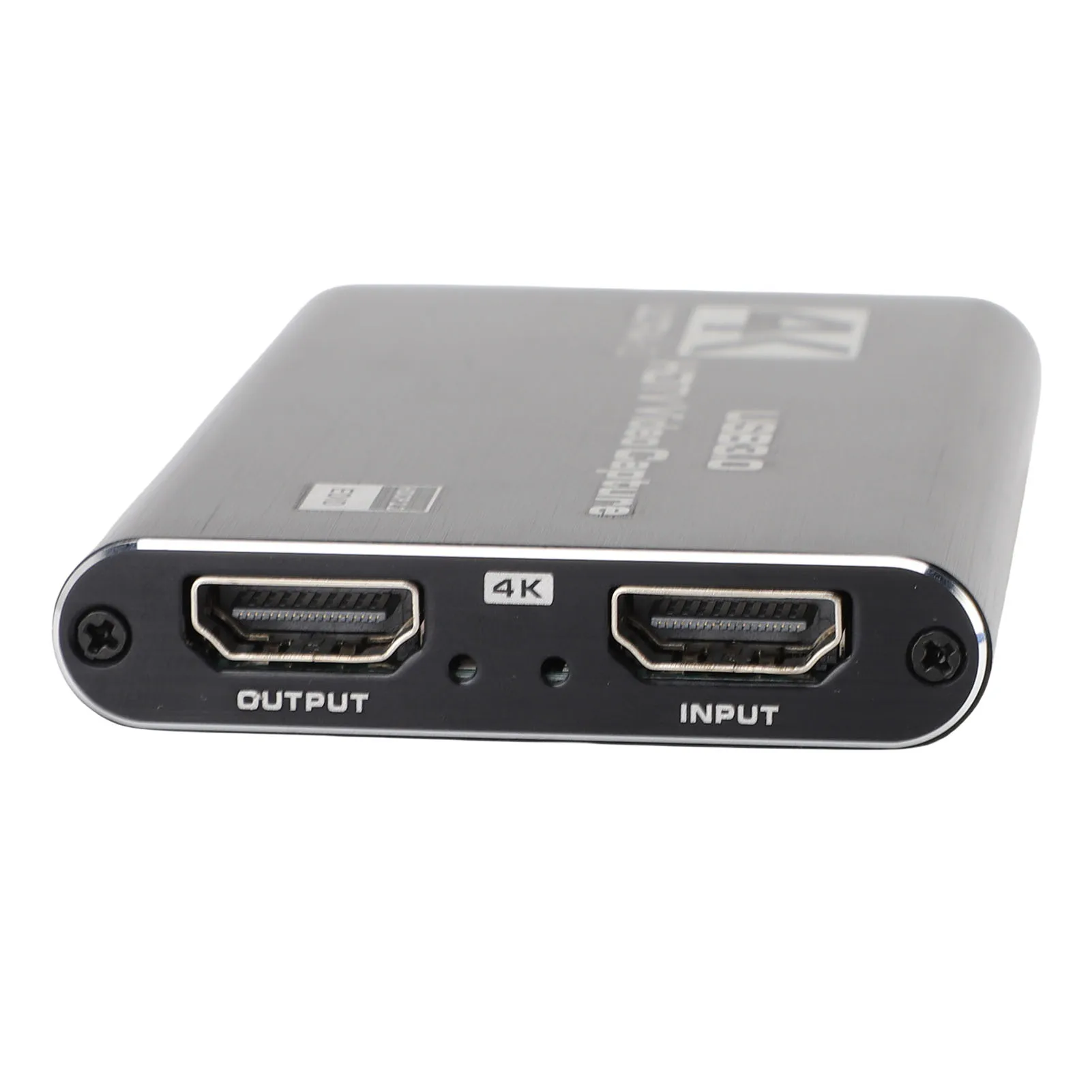 4K Video Capture Card HD Multimedia Interface to USB C 3.0 Capture Card with Loop Out 1080P 60FPS Video Output for Streaming