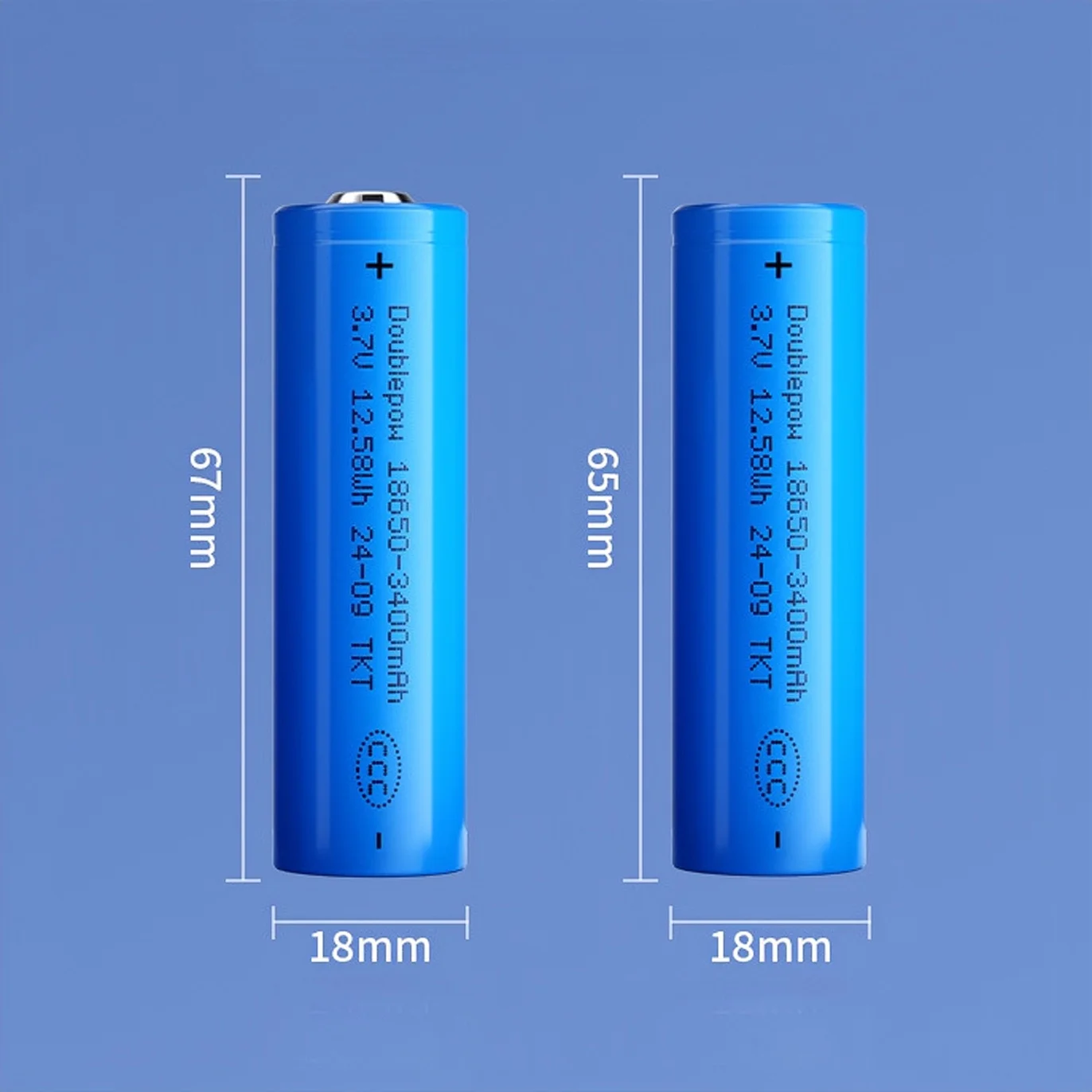 1 Uds 18650 batería recargable 3,7 V 3400mAh 18650 cargador de batería de litio para linterna máquinas de ópera cigarrillos electrónicos