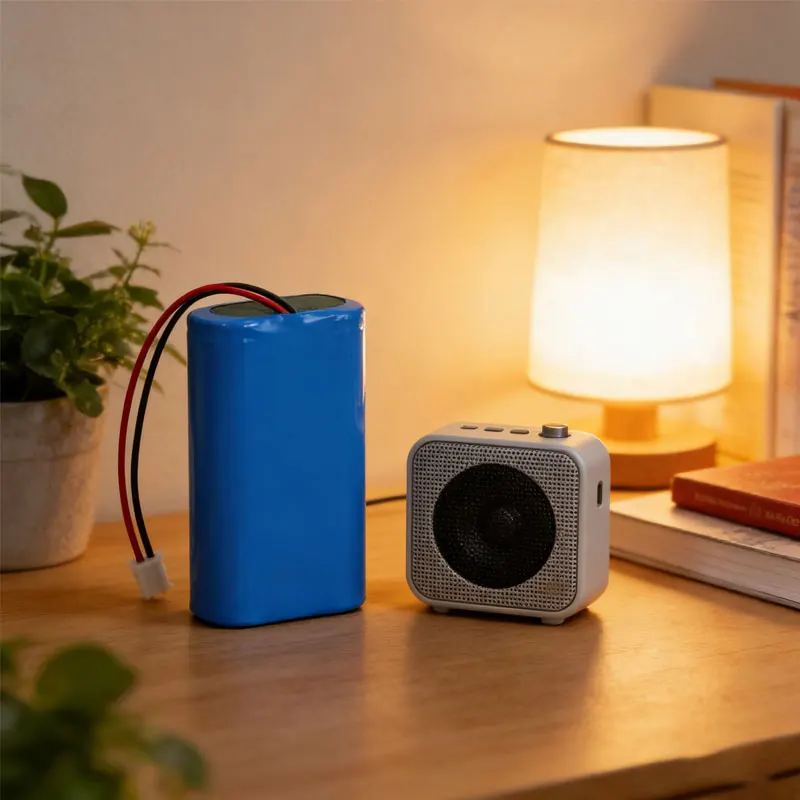 

1S2P 3.7V 18650 lithium battery pack 7000mAh Rechargeable battery pack,monitoring equipment, protection board+XH2.54-2P Plug