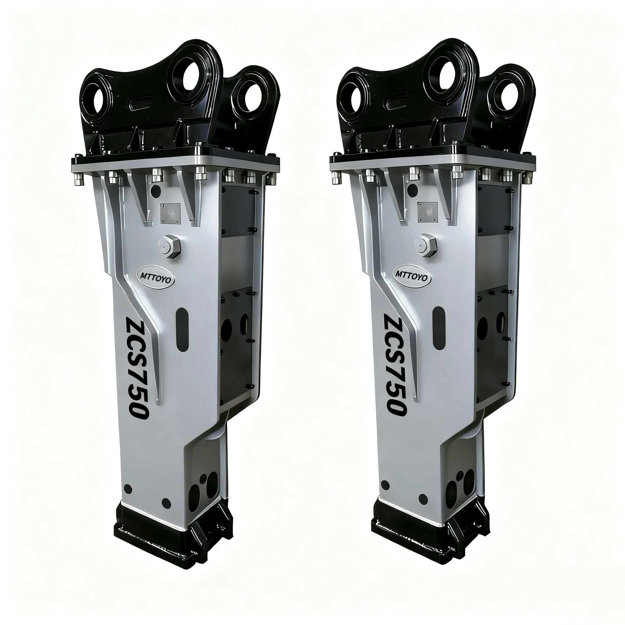 ZCS135 ZCS140 Interruttore idraulico Nuovo modello Marchio coreano Martello idraulico ad alta compatibilità per pietra da demilizione per calcestruzzo