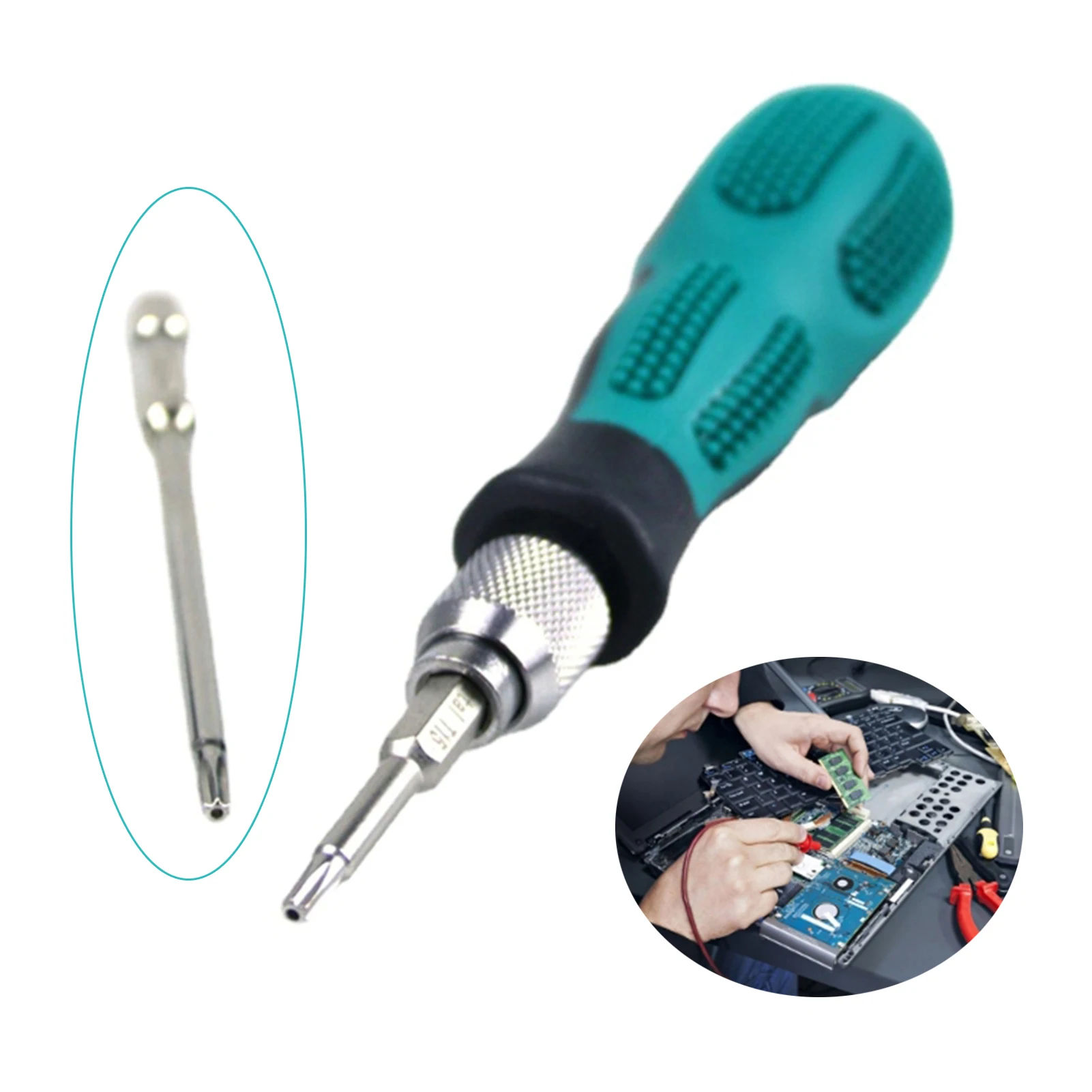 1 самоблокирующаяся отвертка, быстросъемная лезвие, головка 1/4, шатун, портативная морковная головка, изолированная отвертка, оборудование