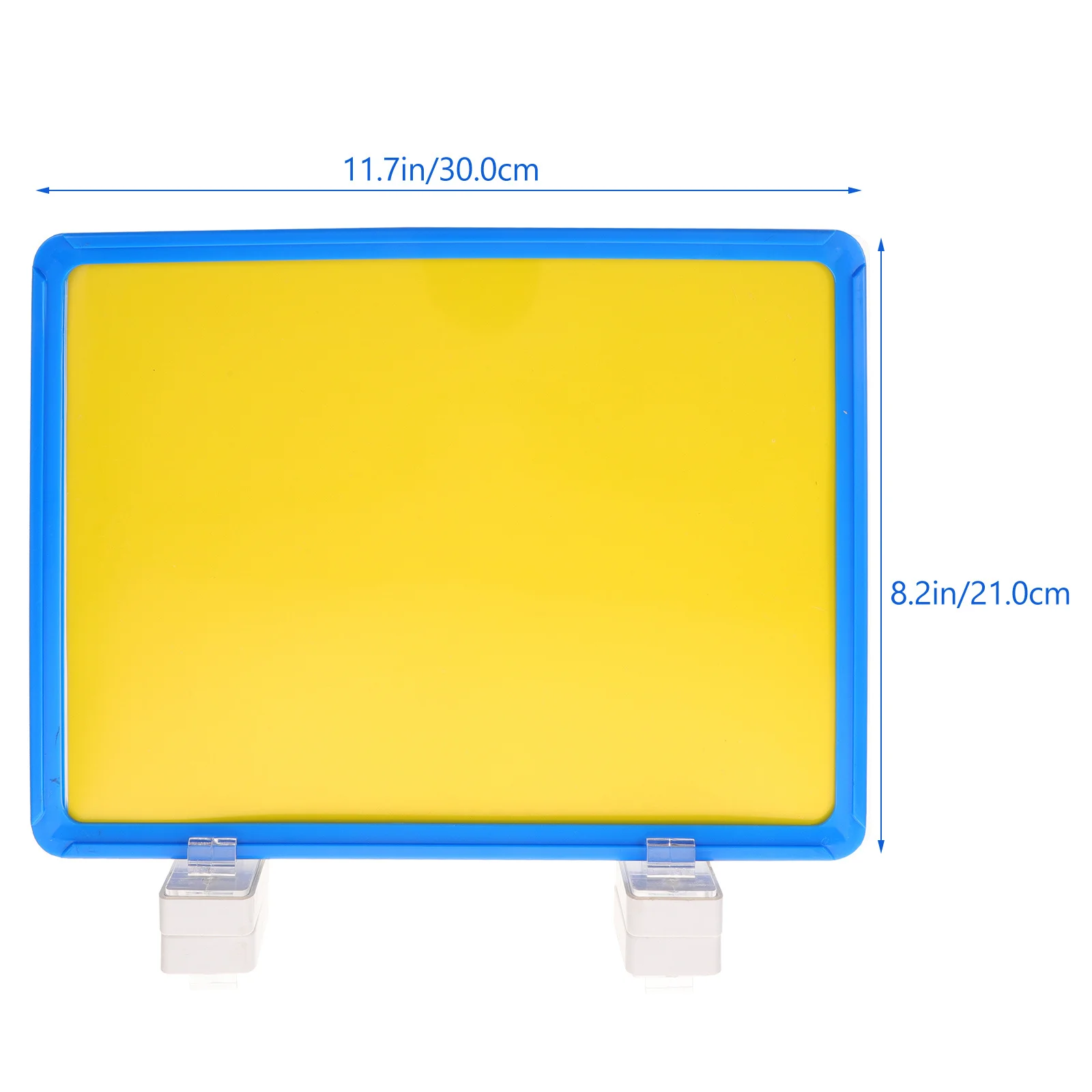 2Pcs Multi-Function Magnetic Price Tag Smooth Surface Long-Lasting Use Professional Merchandise Sign Holders Name Tags