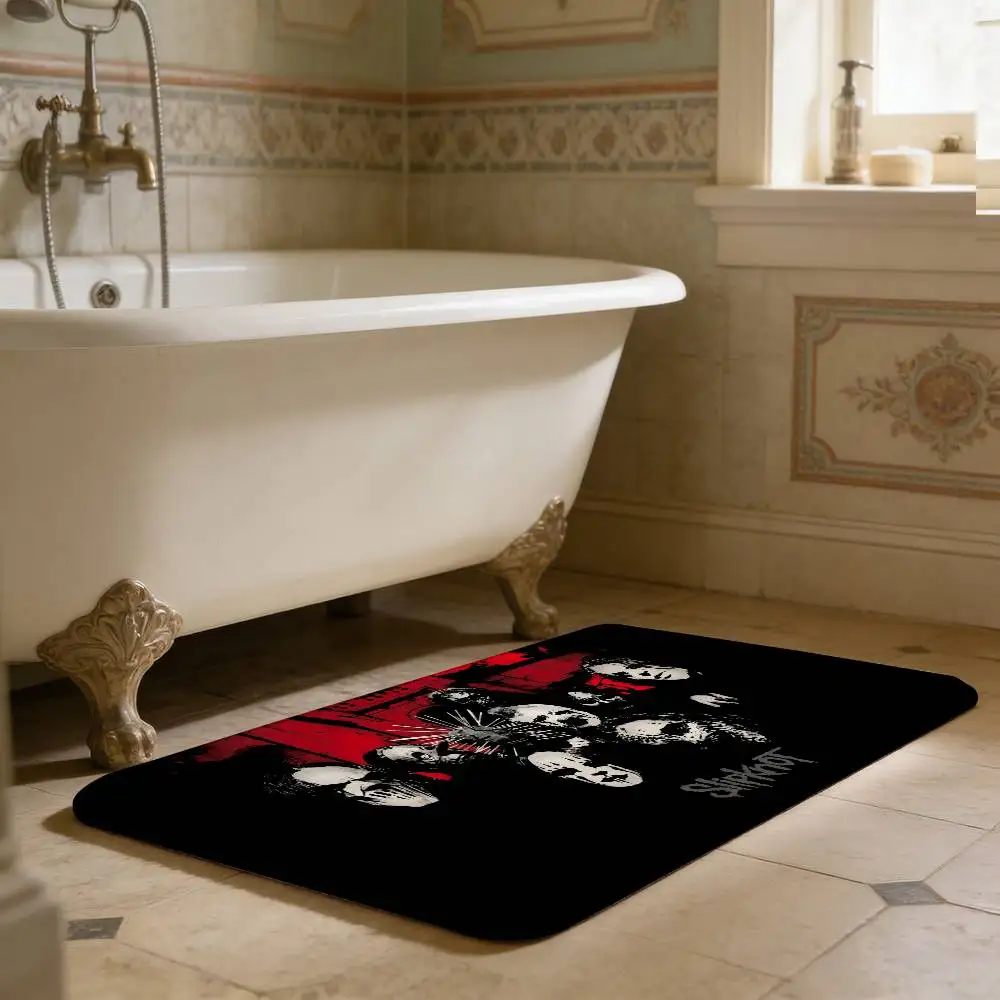 Band S-slipknot Classic Popular Kitchen Mat Kids Room Bedroom Decoration Balcony Anti-Slip Doormat Living Room Alfombra