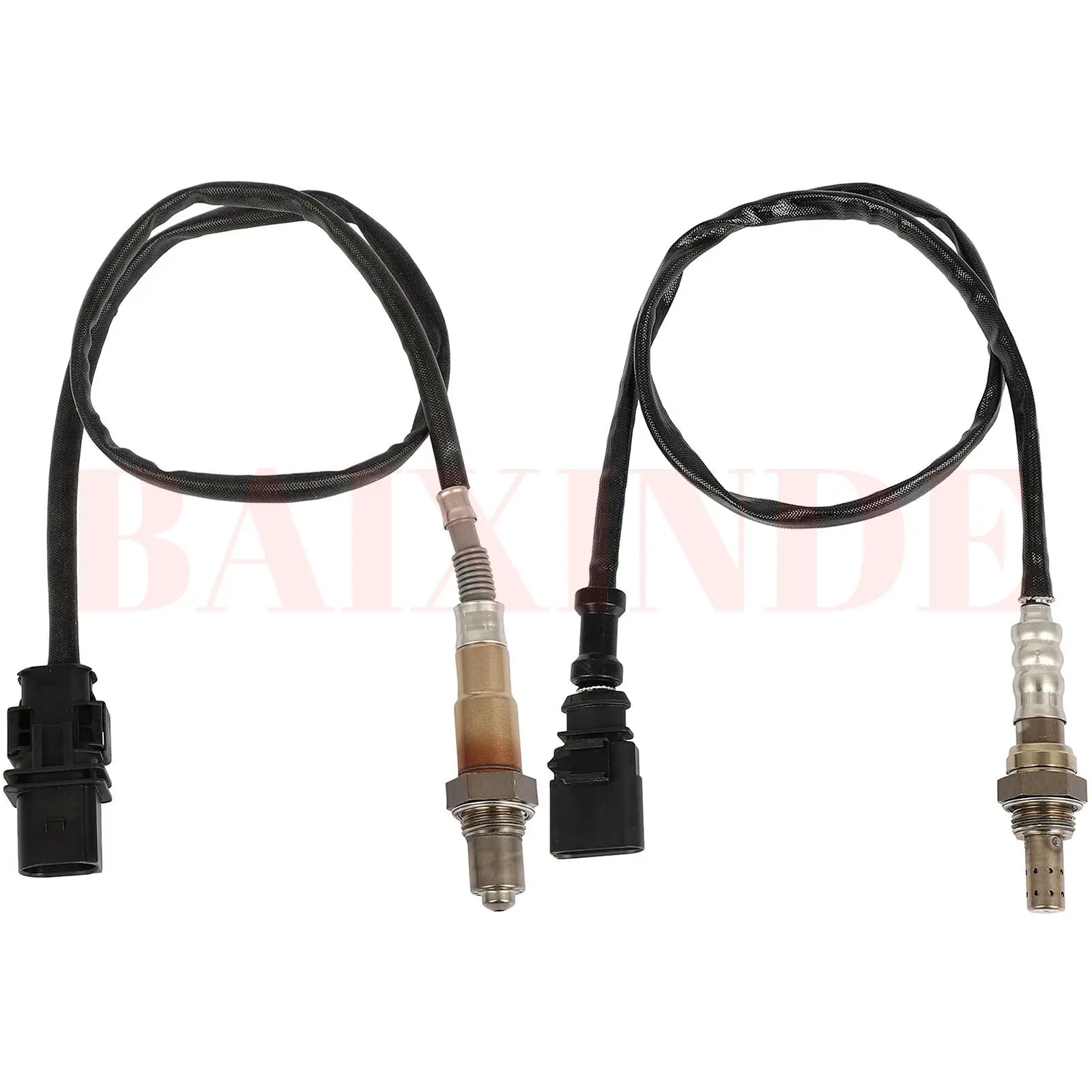 

250-24672 250-25040 Pair of Upstream & Downstream O2 Sensor Fits for Audi A4 Quattro 2009-2016 Q5 A5