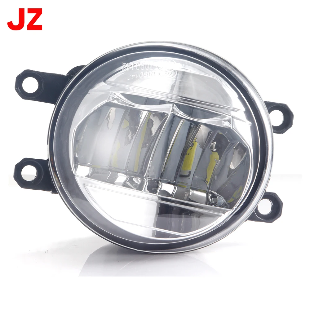 2 Pieces 30W External Fog Light H11 Car Front LED Fog Daytime Running Lamp DRL 6000LM 12V For Toyota Wish 2009-2015