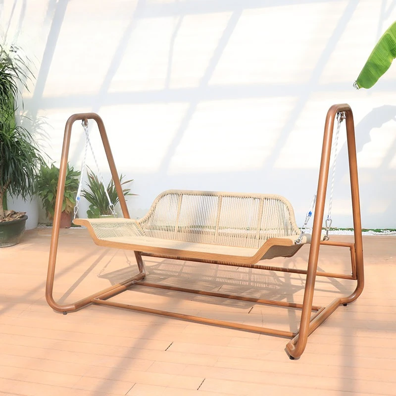 

Outdoor Furniture Villa Garden Courtyard Swing Outdoor Waterproof Sunscreen Indoor Living Room Aluminum Swing