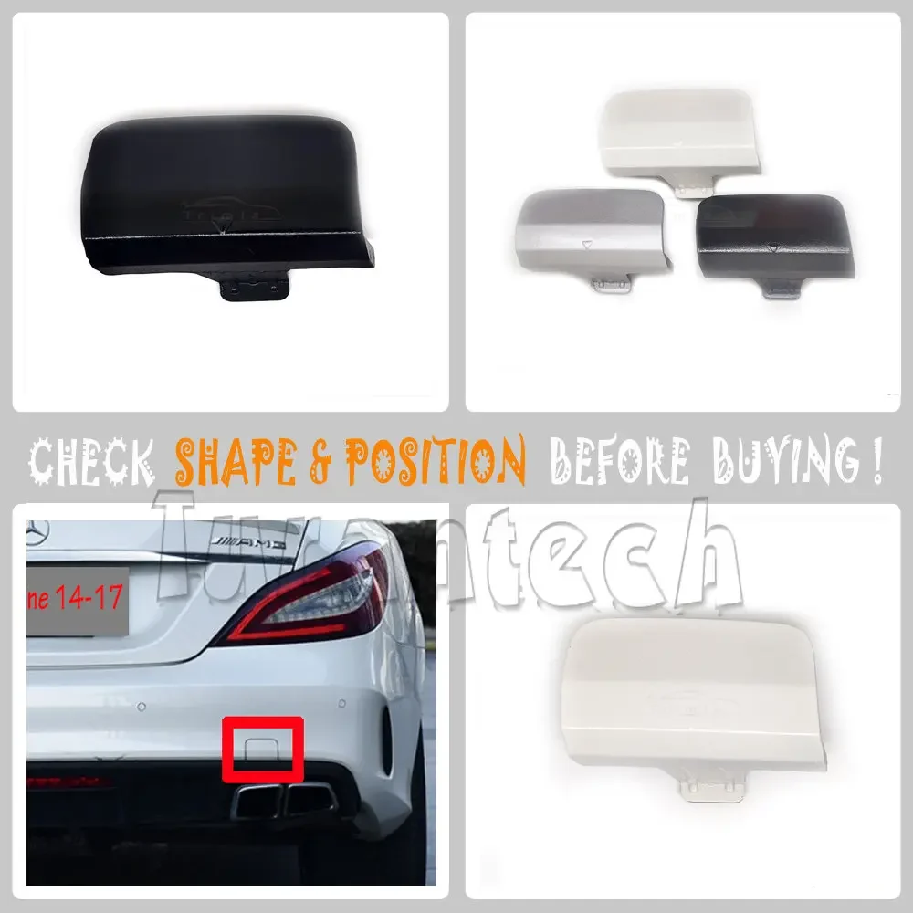 

For 14-17 Mercedes CLS W218 AMG Line 250 300 400 63 REAR TOW EYE HOOK CAP COVER A2188851026