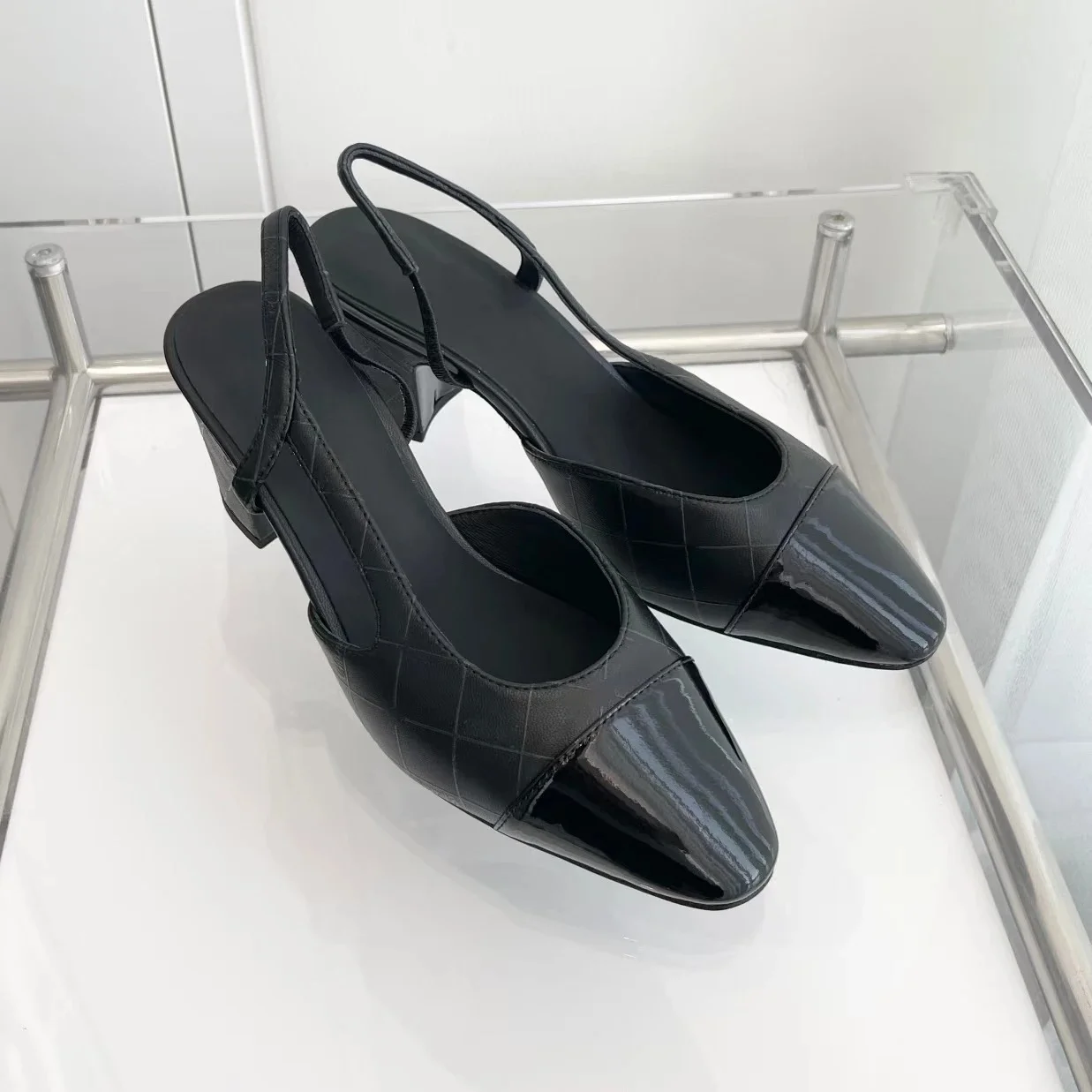 2026 Mixed Color Back Strap Pumps Sandals Shoes for Women Pointed Toe Heels Thin High Heels Wedding Shoes 2025 New Zapatillas Mu