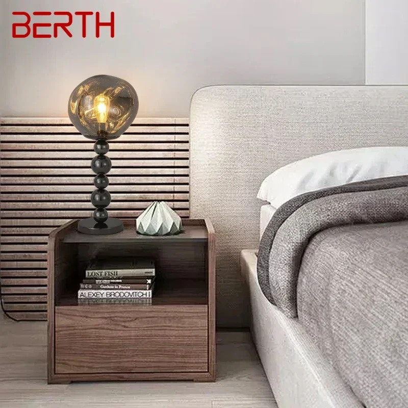 BERTH ContemporaryTable Lamp Personalized Creativity Children's room Living Room Bedroom Study Villa Hotel LED Desk Light