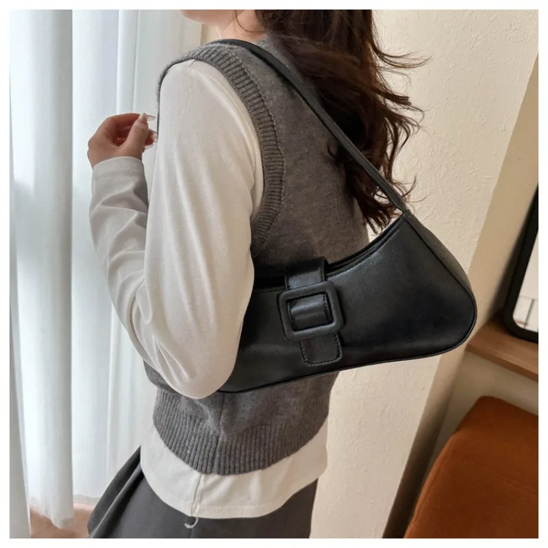 

Trendy Handbag New Niche Shoulder Bag Women's Winter Fashion Armpit Luxury Brand Shoulder Bag Casual Simple Women's Shoulder Bag