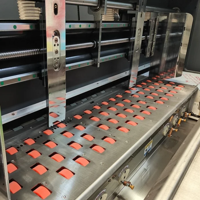 Fully Automatic 3 Color Cartoning Printing Die Cutting Cartoon Box Packaging Making Machine