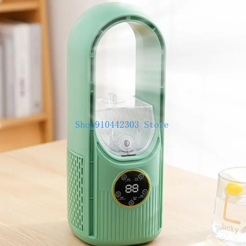 L4MD 휴대용 에어컨 팬 가습 팬 데스크탑 팬 야간 조명 가정용 분무기 냉동 컨디셔너