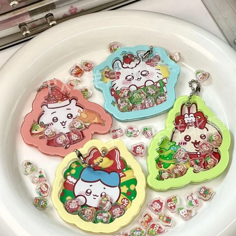 

ChiiKawa Acrylic Keychain Anime Peripheral Cute Cartoon Exquisite Schoolbag Ornament New Fashion Christmas Modeling Gift
