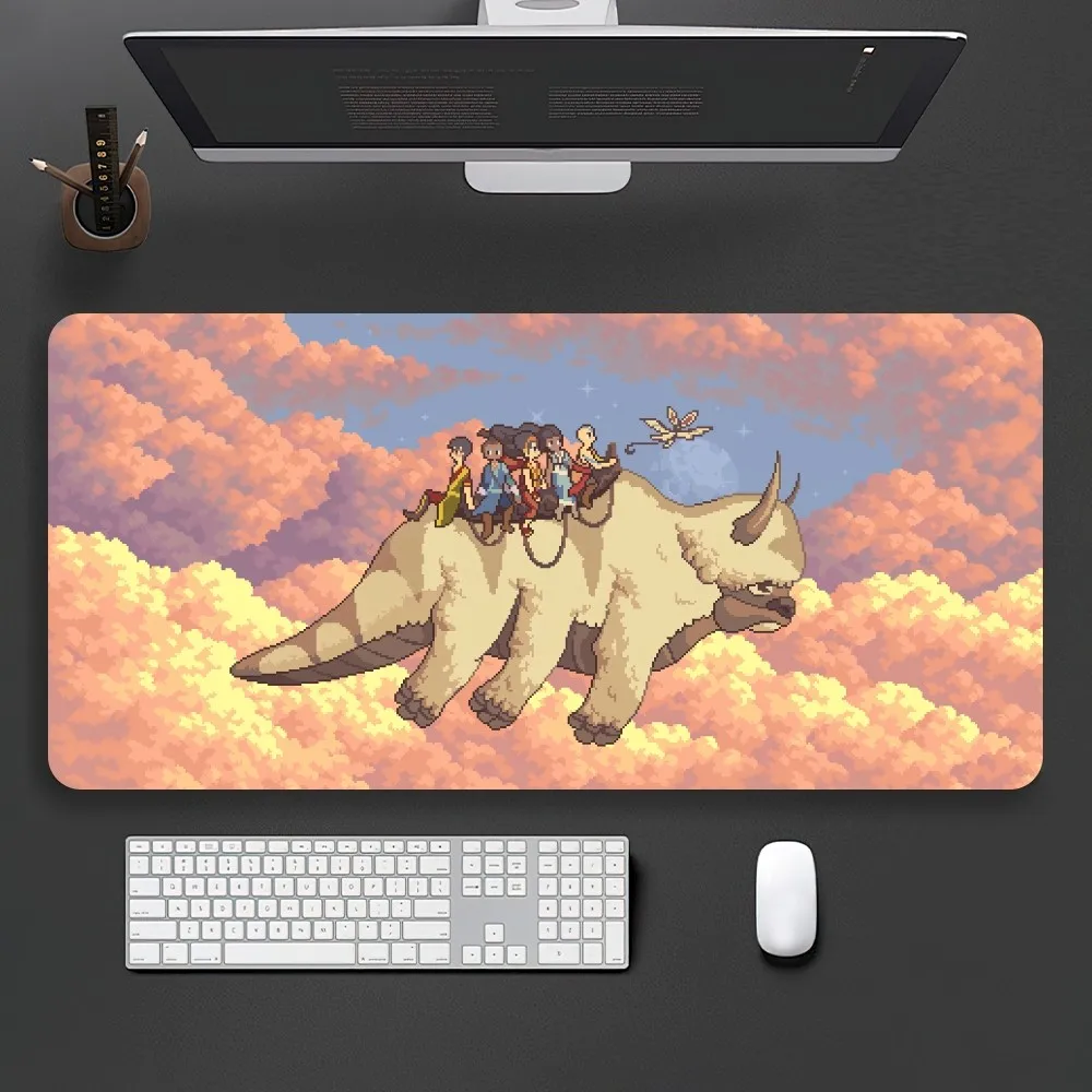 Appa Yip Yip A-Avatar Last A-Airbender Cute TV Mouse Pad Game Office Large PC Keyboard Rubber Big Desk Computer Laptop Table