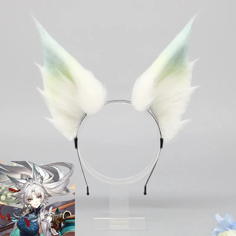 

Игра Feixiao Косплей Повязка на голову Съемные плюшевые лисьи уши Шпилька Головные уборы Лолита Хэллоуин Рождественские костюмы для вечеринок Аксессуары для волос