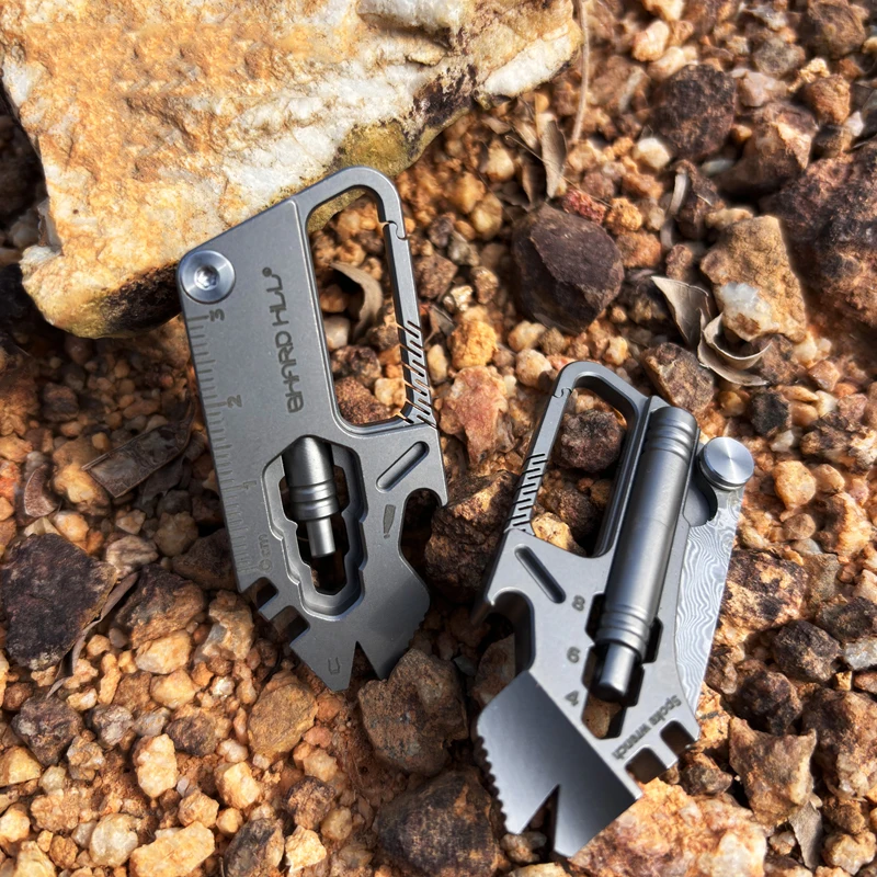 Outdoor Portable EDC Multifunctional Stainless Steel Combination Tool Camping Car Emergency Tool