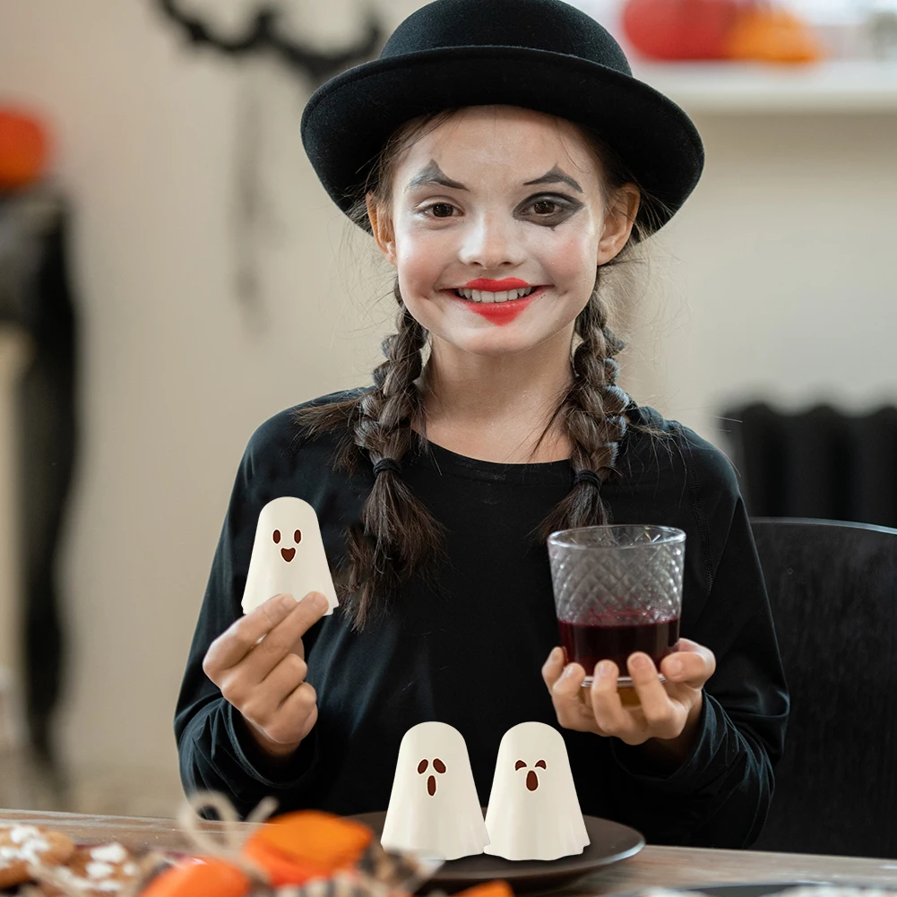 Halloween siliconen mallen slijtvast vakantie keukengereedschap multifunctionele schattige spook ijsvorm voor gelei chocolade snoep gummy