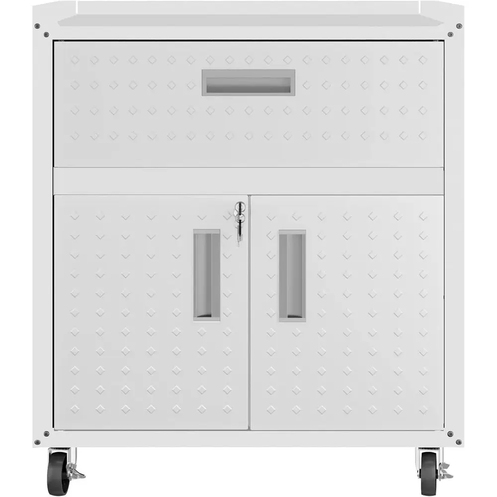 

White Storage Units for Organizational Needs