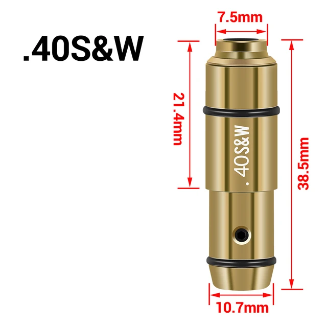 thumbnail image 2 of 9mm Laser Training Bullet Dry Fire Laser Trainer Cartridge Tactical Red Dot Laser Training Bore Sight 2 of 12